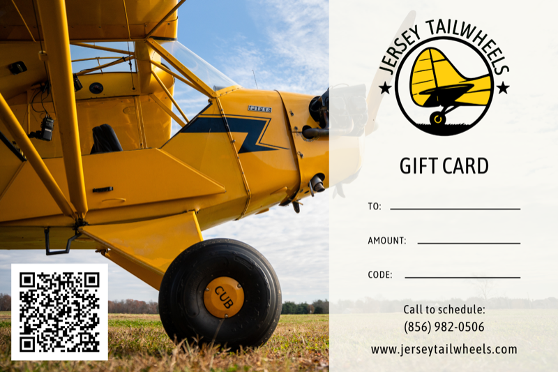 Jersey Tailwheels Gift Card